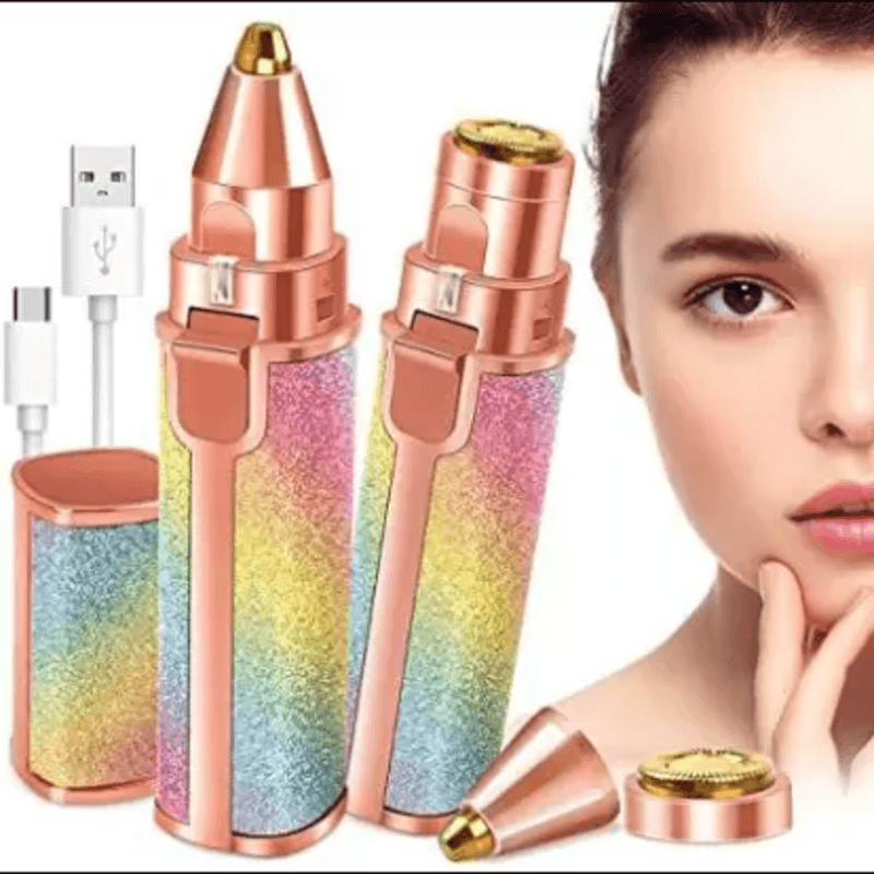 Blawless Rechargeable 2 in 1 Eyebrow Trimmer + Hair Shaver