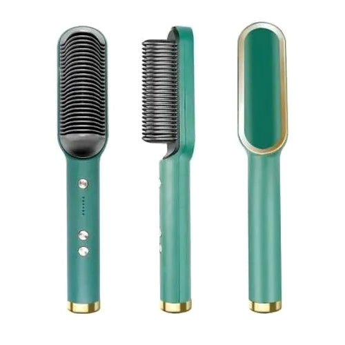 Hair Straightener Comb Brush