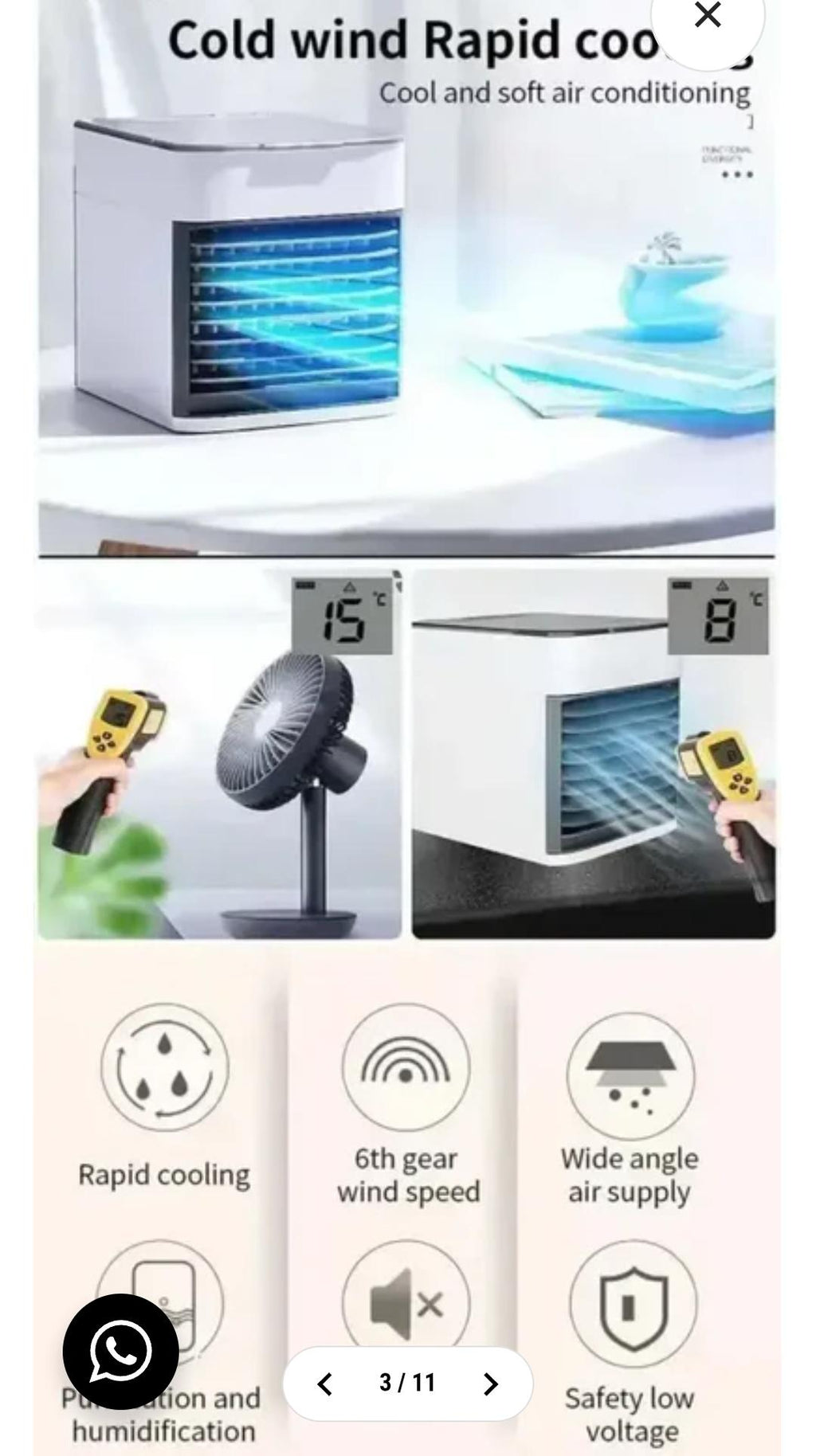 The Arctic Air Ultra Instant Air Cooler